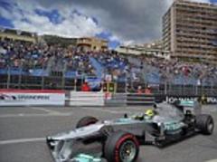 Monaco Grand Prix: Nico Rosber on pole ahead of Lewis Hamilton