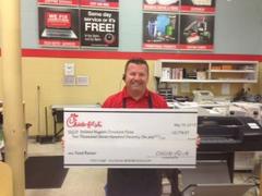 chick-fil-a fundraiser brings in nearly $3k for ireland nugent