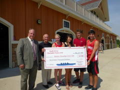 haddon township crew nets sizable gift