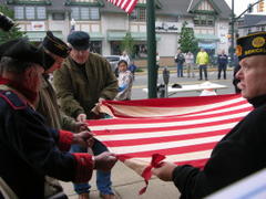 sewickley flag retirement ceremony begins memorial day tribute