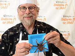Tempura-battered tarantula on menu at California bug fest