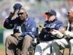 Tigers heroes of magical'68 season honored in pregame ceremony