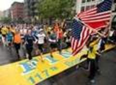 thousands walk, run final mile of boston marathon